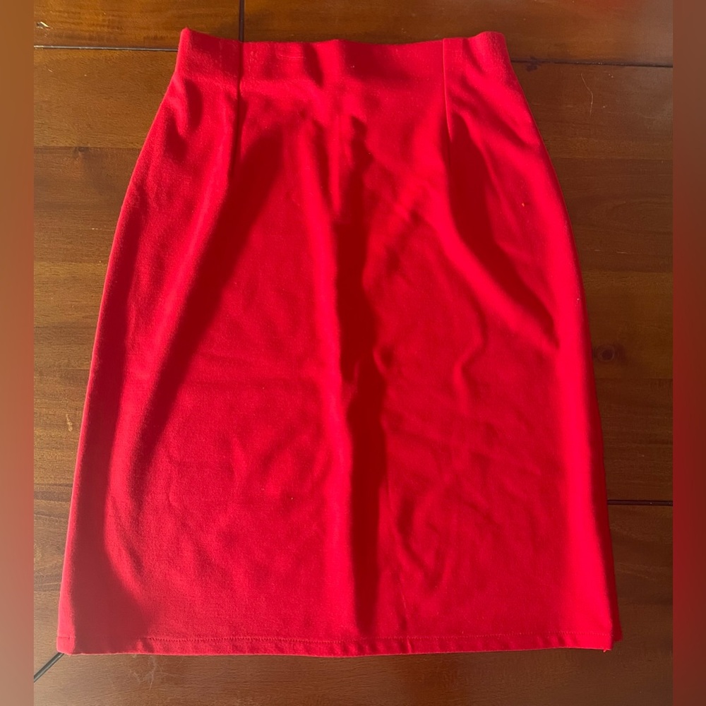 Red XS NY & Co Skirt